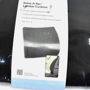 Supra Black Visco Back Support